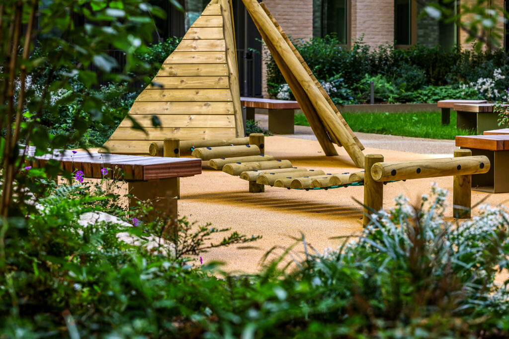 Oval village landscaping