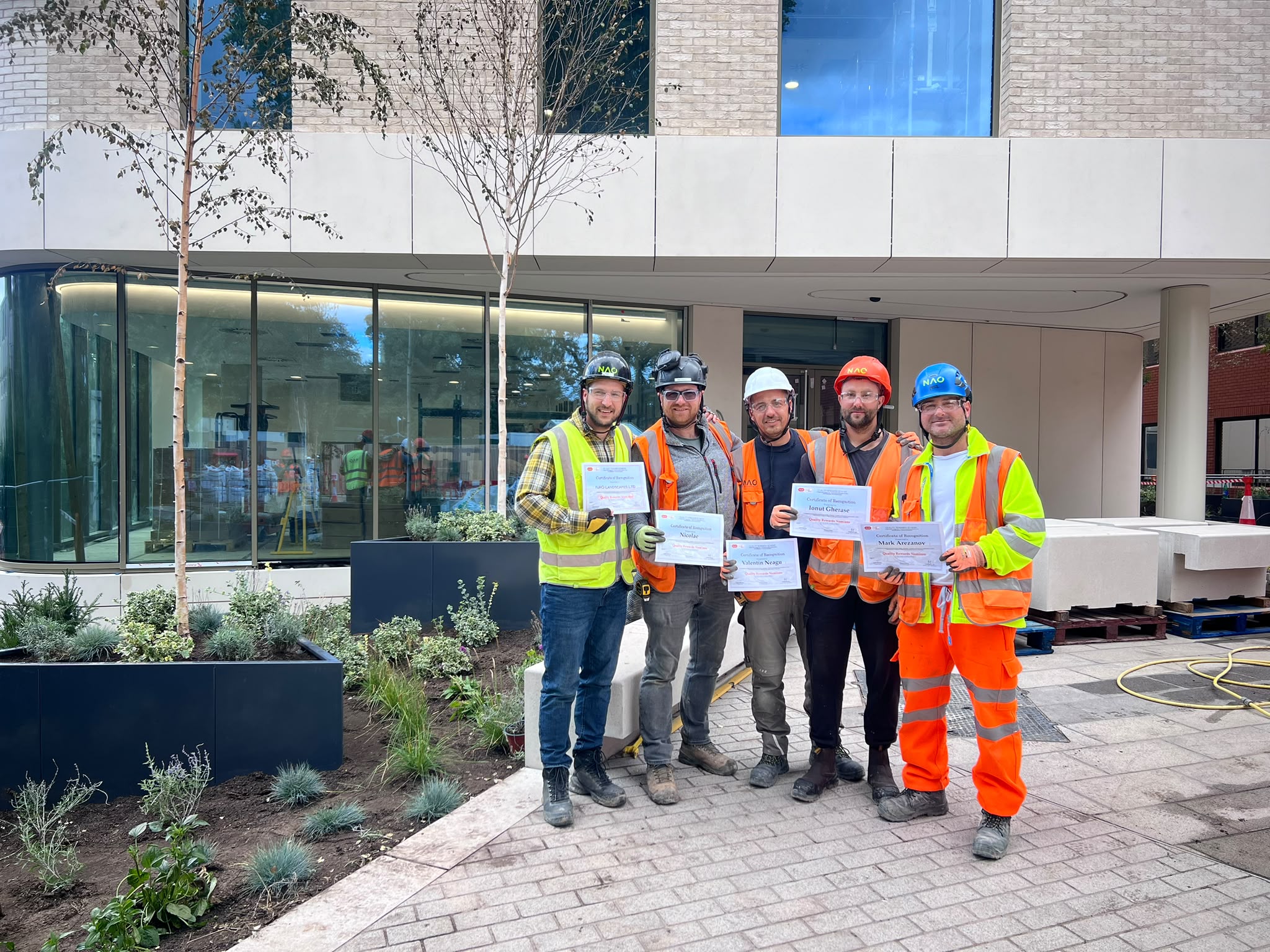 Landscape H&S award